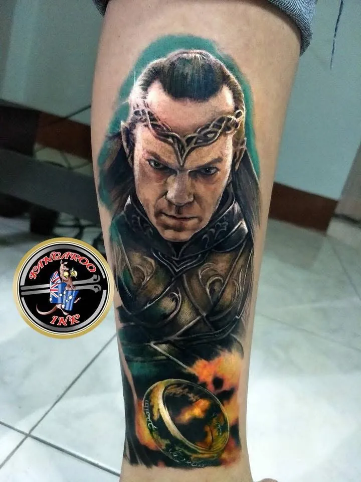 Realism portrait tattoo by Kangaroo Ink Patong, Phuket