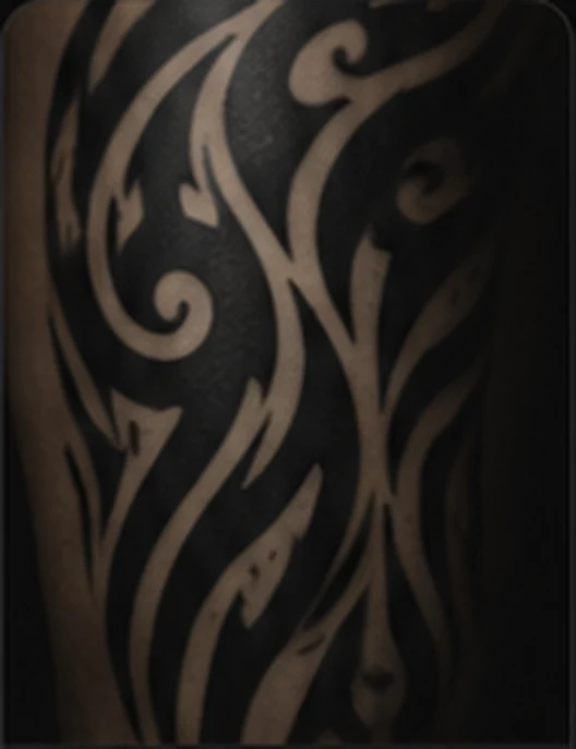 Tribal tattoo style